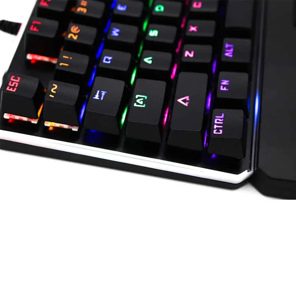 Teclado Gamer Mecánico Reptilex RX0015, Switch Blue, RGB 2