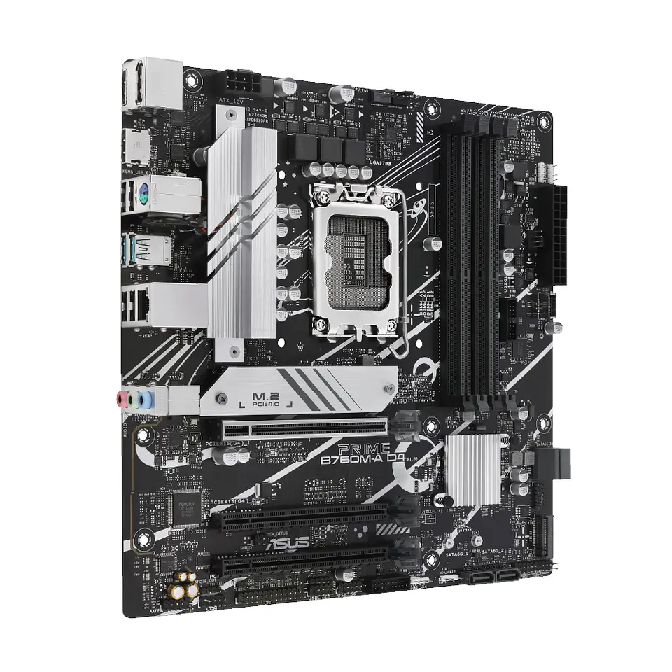 Placa Madre Asus PRIME B760M-A D4-CSM LGA 1700 DDR4 mATX 2