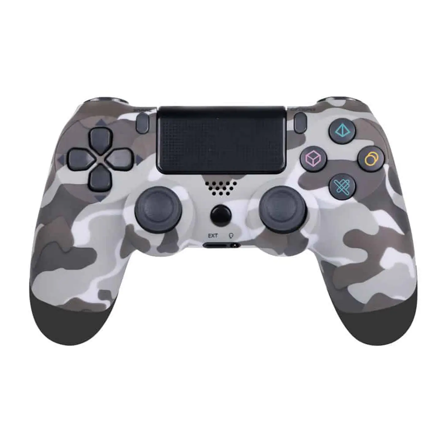 Control Joystick Inalámbrico Ps4 DualShock - entrada audífonos 3.5 - CAMUFLADO 1