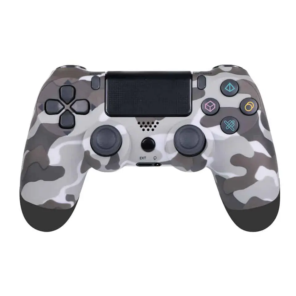 Control Joystick Inalámbrico Ps4 DualShock - entrada audífonos 3.5 - CAMUFLADO 1