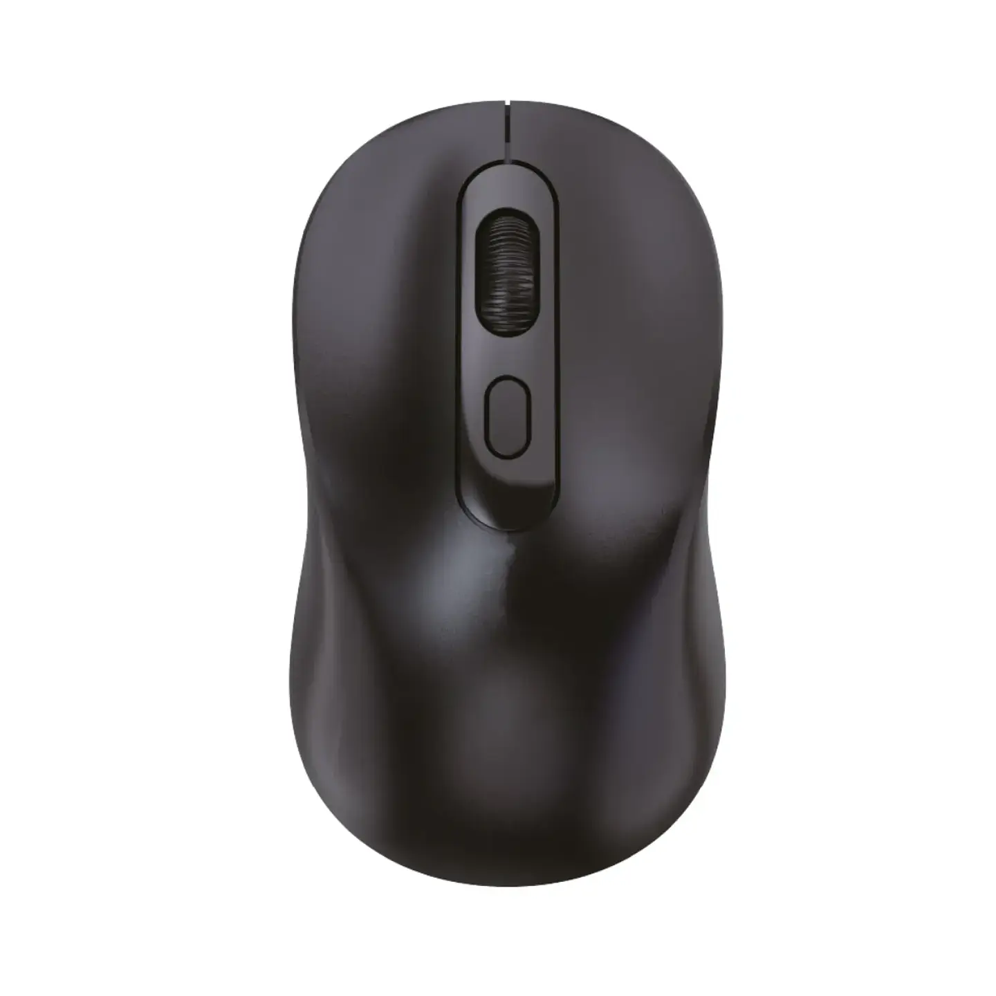 Mouse Inalámbrico 2,4Ghz, 1600 DPI USB-C Recargable Negro 1