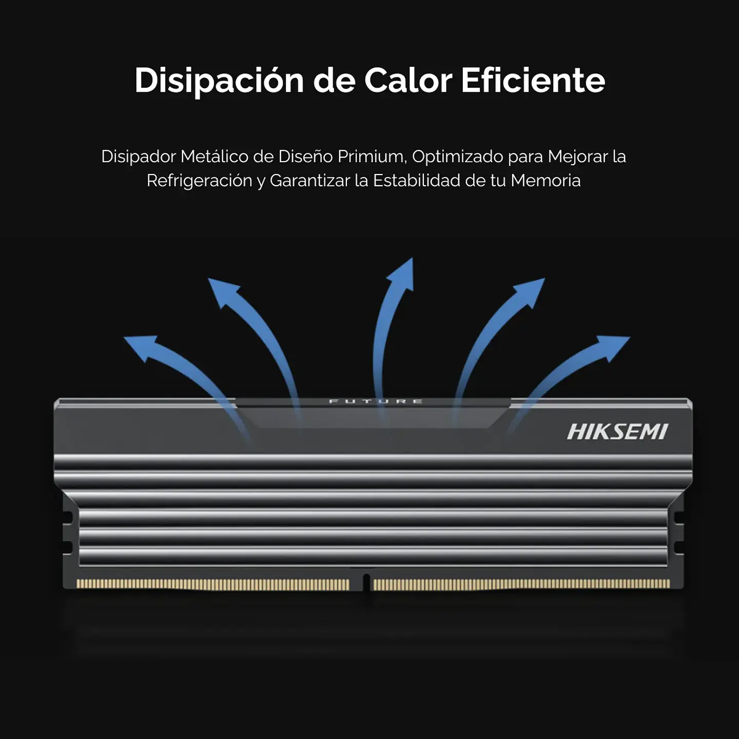 Memoria Ram Hiksemi Future 8GB DDR4 3200 MT/s Dimm Black 3