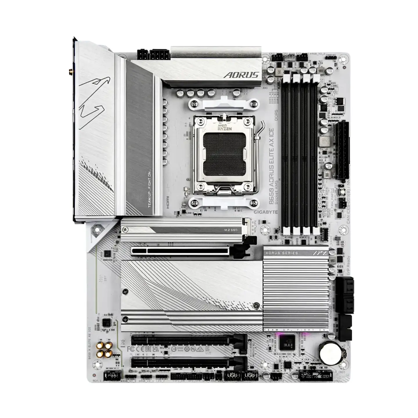 Placa Madre AORUS B650 ELITE AX ICE DDR5 AM5 ATX PCie-4 2