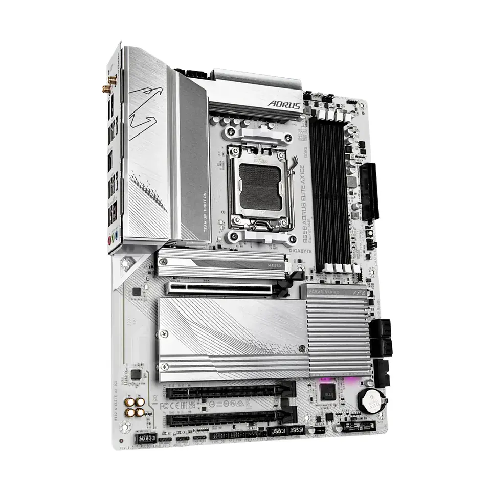 Placa Madre AORUS B650 ELITE AX ICE DDR5 AM5 ATX PCie-4 3