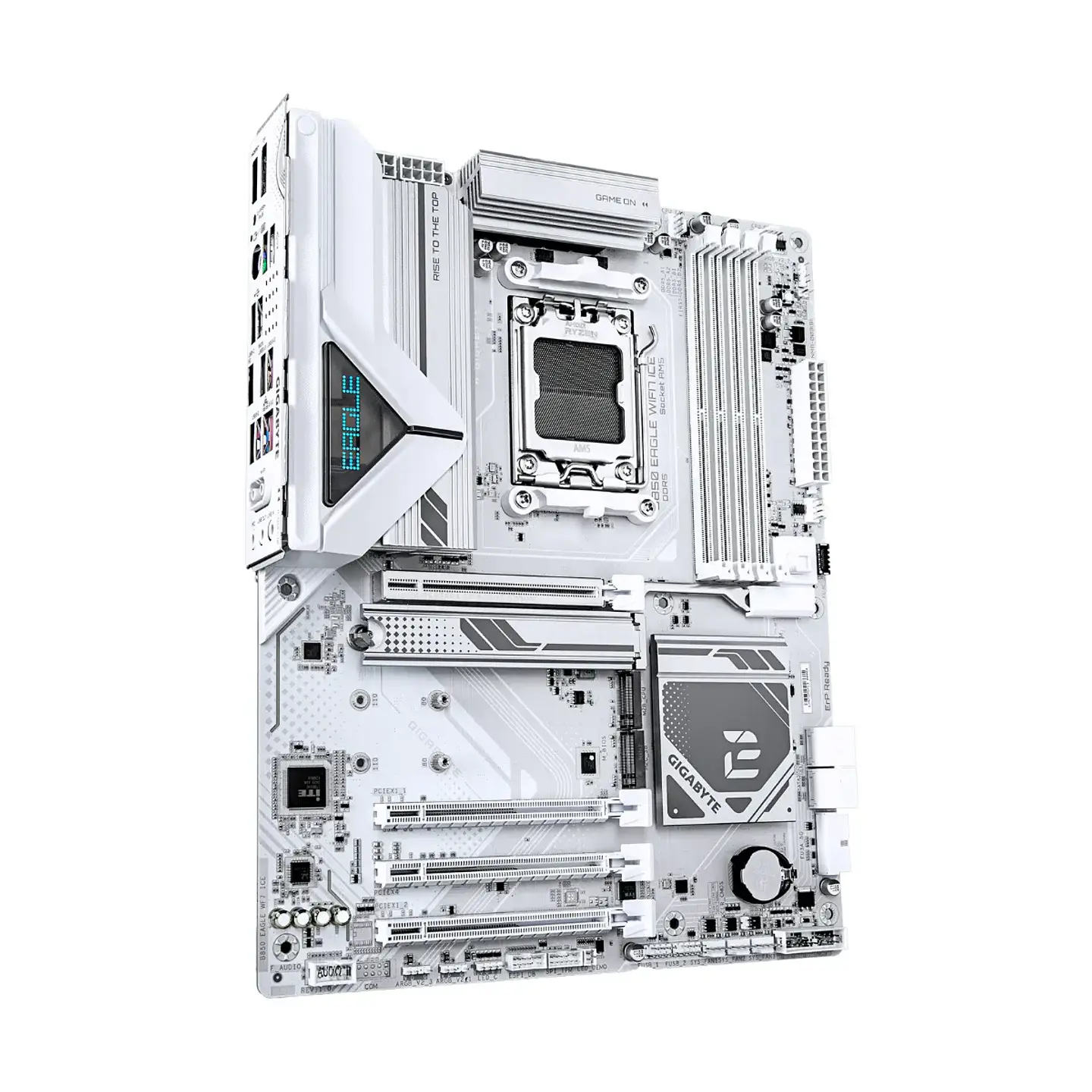 Placa Madre Gigabyte B850 EAGLE WIFI7 ICE AM5 DDR5 ATX 3