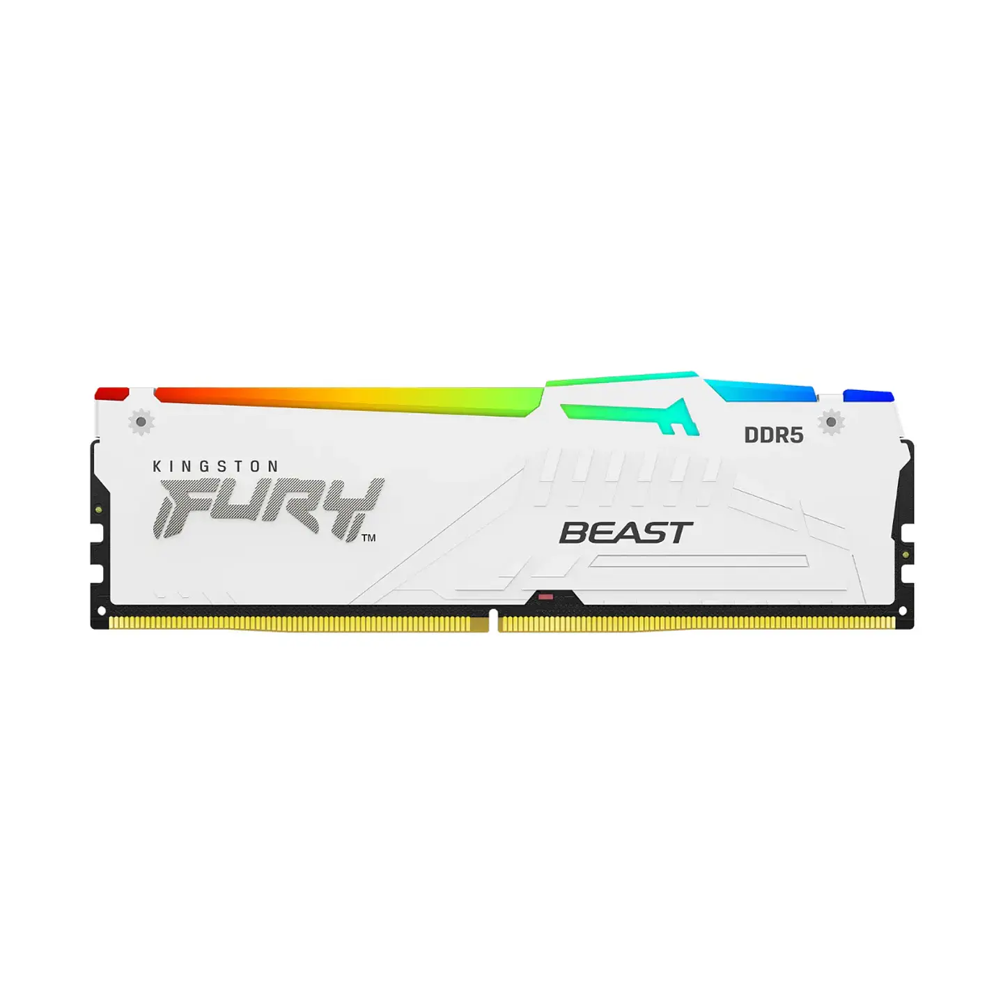 Memoria Ram Kingston Fury Beast 32GB DDR5 6000MT/s CL36 RGB DIMM WH 1