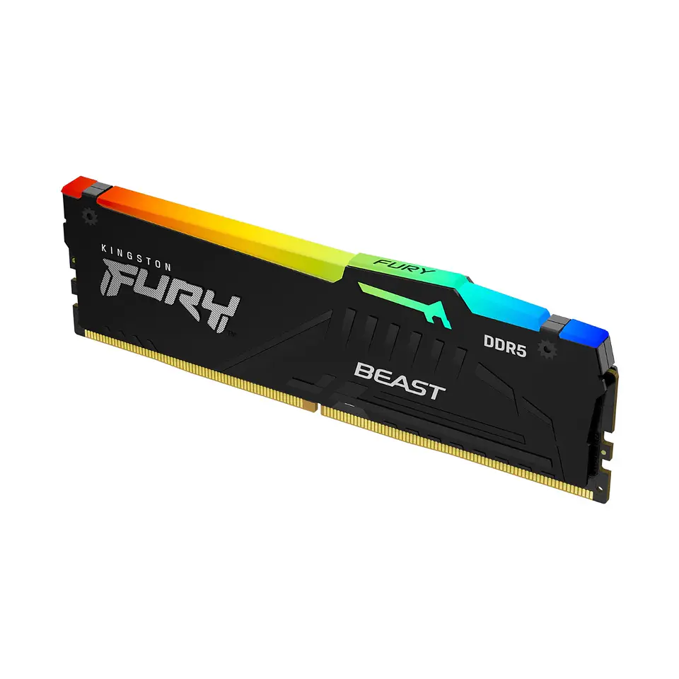 Memoria Ram Kingston Fury Beast 64GB DDR5 5600 MT/s CL36 DIMM BK 2