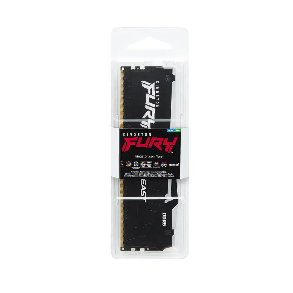 Memoria Ram Kingston Fury Beast 64GB DDR5 5600 MT/s CL36 DIMM BK 3