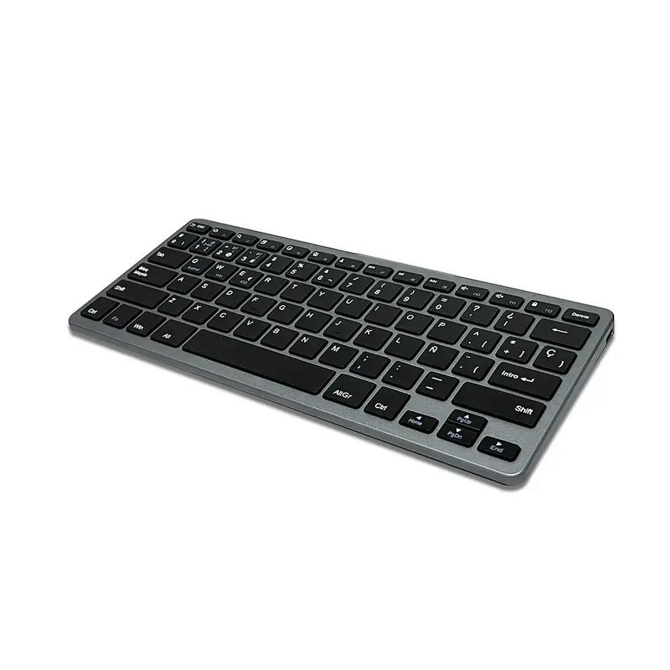 Teclado Inalámbrico 2.4Ghz BT 5.0 Ultra Delgado Recargable 3