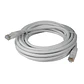 Cable de Red Patch Cord 3Mts Cat6 CCA RJ-45 100 Ohm Gris - Miniatura 3