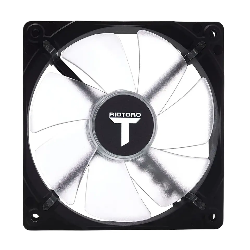 Ventilador de Gabinete Riotoro FW120 LED Blanco 120mm NG 1
