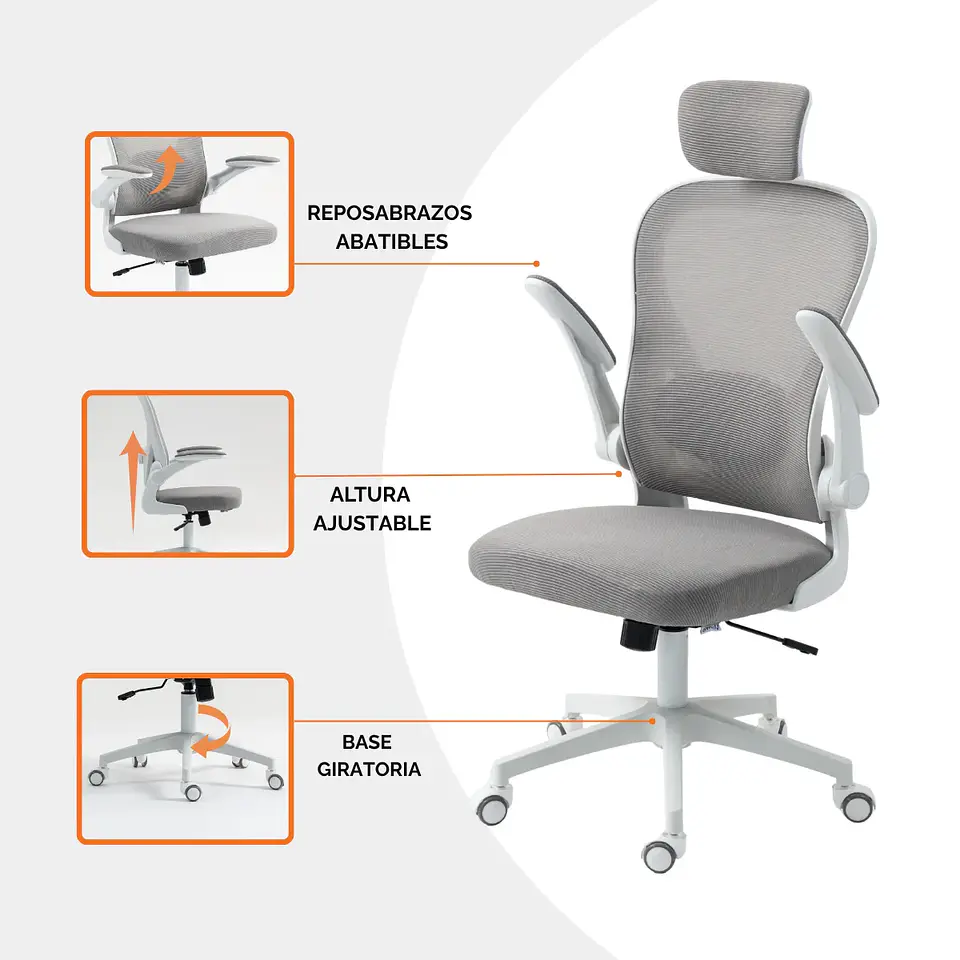 Silla Escritorio Vanto Balance Ergonómica Lumbar Ajustables Bl 5