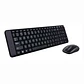 Kit Combo Logitech Teclado y Mouse Inalámbrico MK220 - Miniatura 1