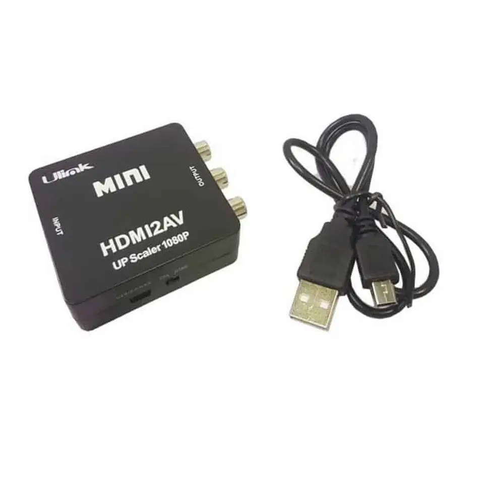 Conversor HDMI a RCA / AV (hembra) 2