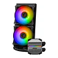 Refrigeración MSI MAG CoreLiquid M240 ARGB 2x120mm Intel AMD - Miniatura 1