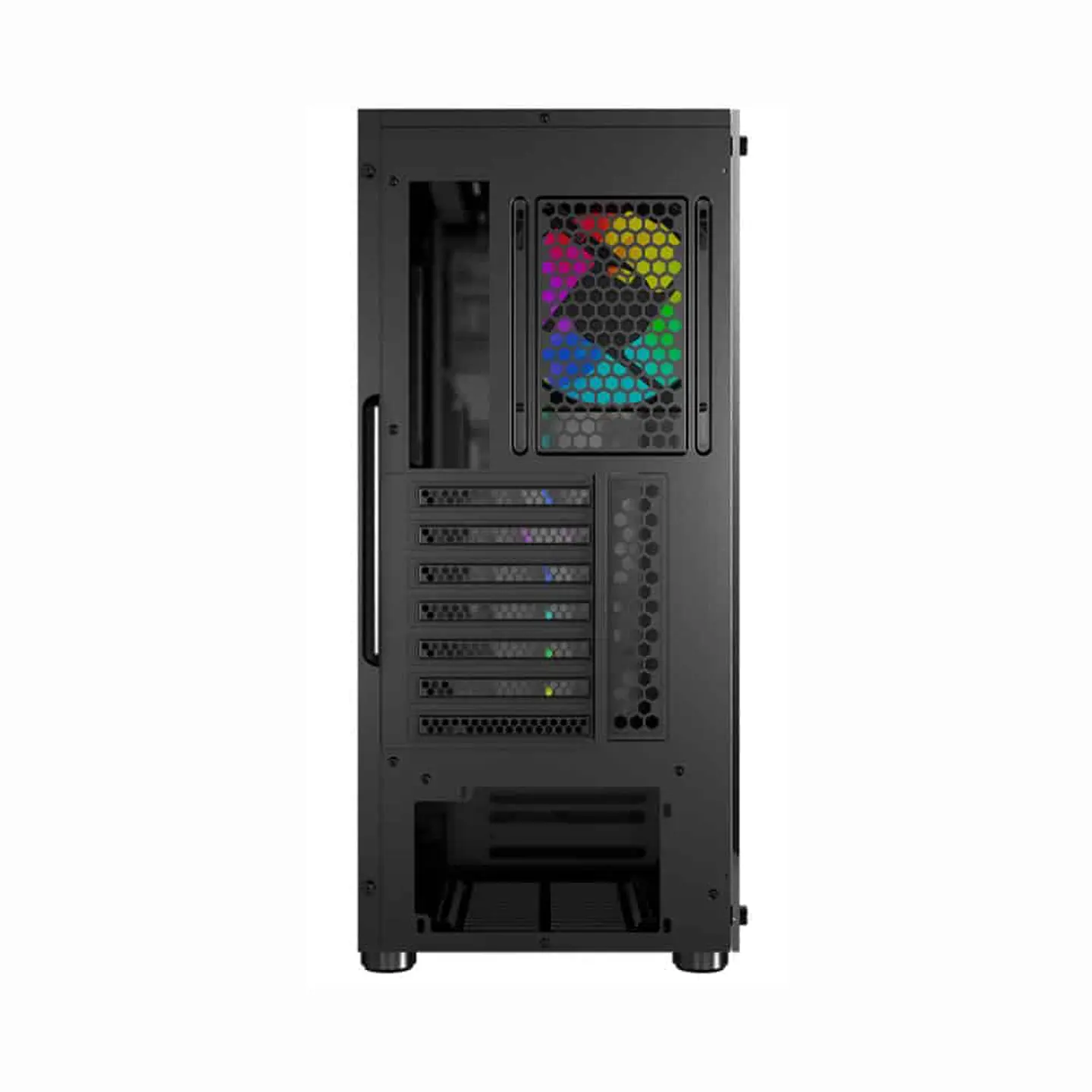 Gabinete MSI Mid-Tower MAG VAMPIRIC 010 (ATX, Cristal Templado, Ventilador ARGB) 3