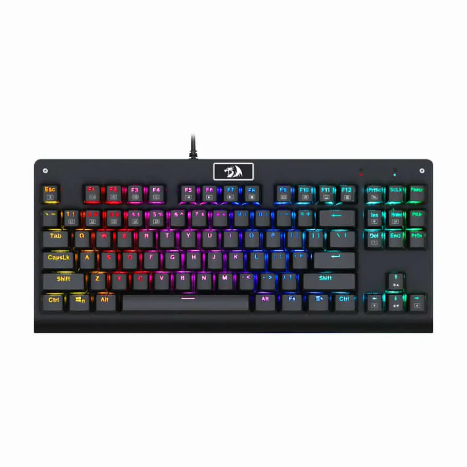 Teclado gamer mecánico Redragon Dark Avenger K568RGB-SP 1