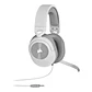 Audífonos Corsair HS55 STEREO 3.5mm/USB, PC/PS5/Xbox, Blanco - Miniatura 1