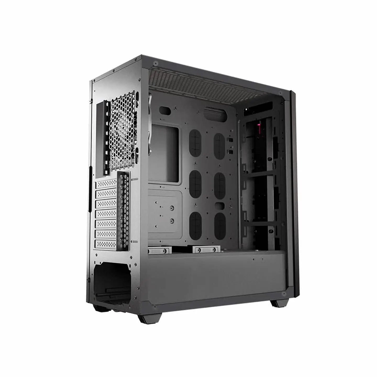 Gabinete Cougar Gemini S (Vidrio Templado, Frontal ARGB, E-ATX, Iron Gray) 5