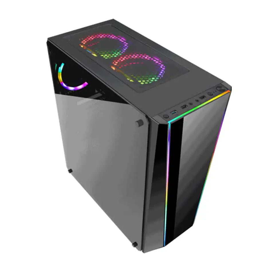 Gabinete Gamer Redragon Tailgate, Ventana Lateral Vidrio Templado, ATX 4
