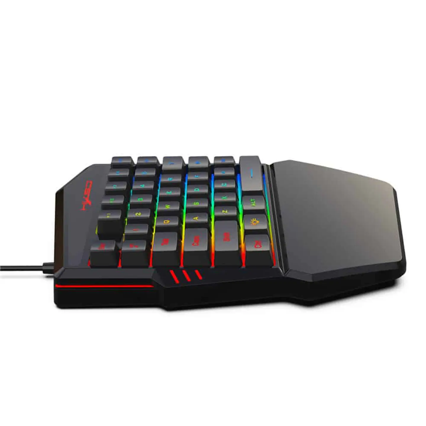 Teclado Gamer de Mano, 35 teclas, diseño ergonómico 3