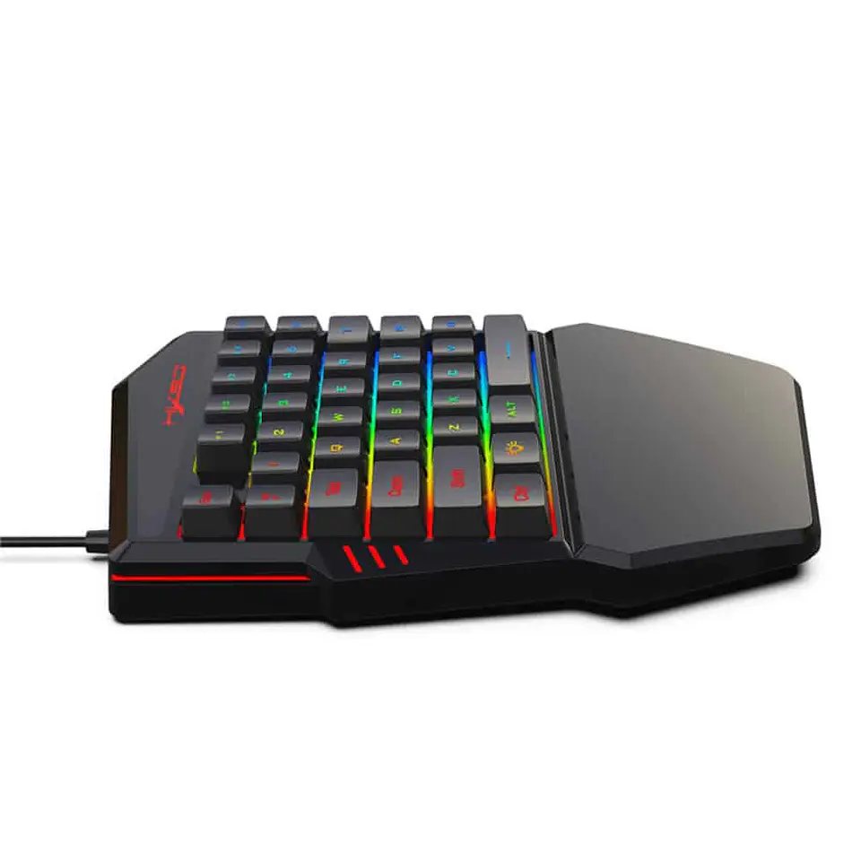 Teclado Gamer de Mano, 35 teclas, diseño ergonómico 3