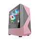 Gabinete Kronos Evesky Pink ATX, Vidrio Templado, USB 3.0 - Miniatura 1