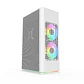 Gabinete Kronos Ophion Mini-ITX, 1 cooler, 3.0 USB - Blanco - Miniatura 1