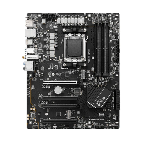 Placa Madre MSI Pro B650-VC Wifi AM5, DDR5, Versión sin caja