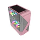 Gabinete Kronos Evesky Pink ATX, Vidrio Templado, USB 3.0 - Miniatura 3