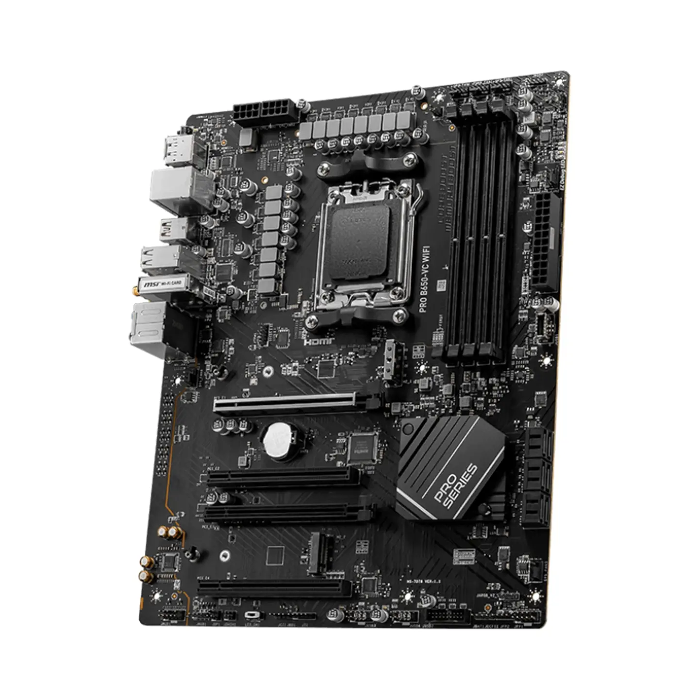 Placa Madre MSI Pro B650-VC Wifi AM5, DDR5, Versión sin caja 2