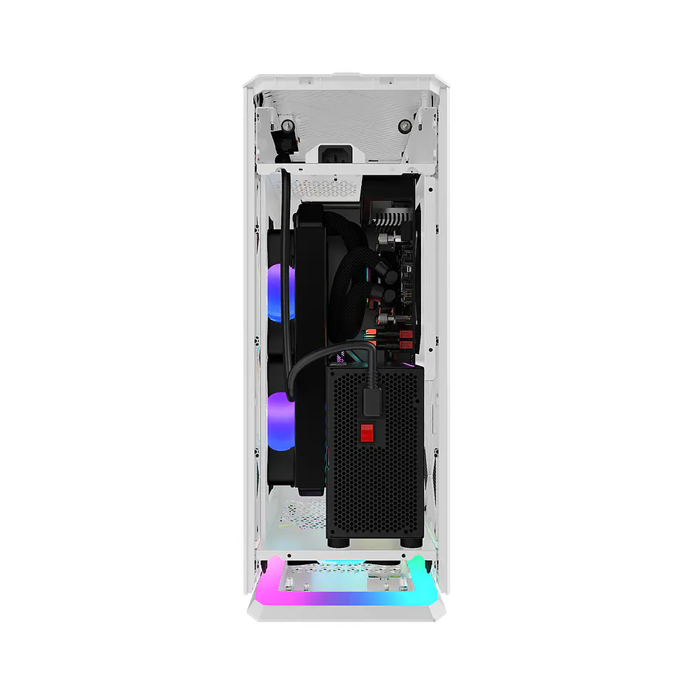Gabinete Kronos Ophion Mini-ITX, 1 cooler, 3.0 USB - Blanco 3
