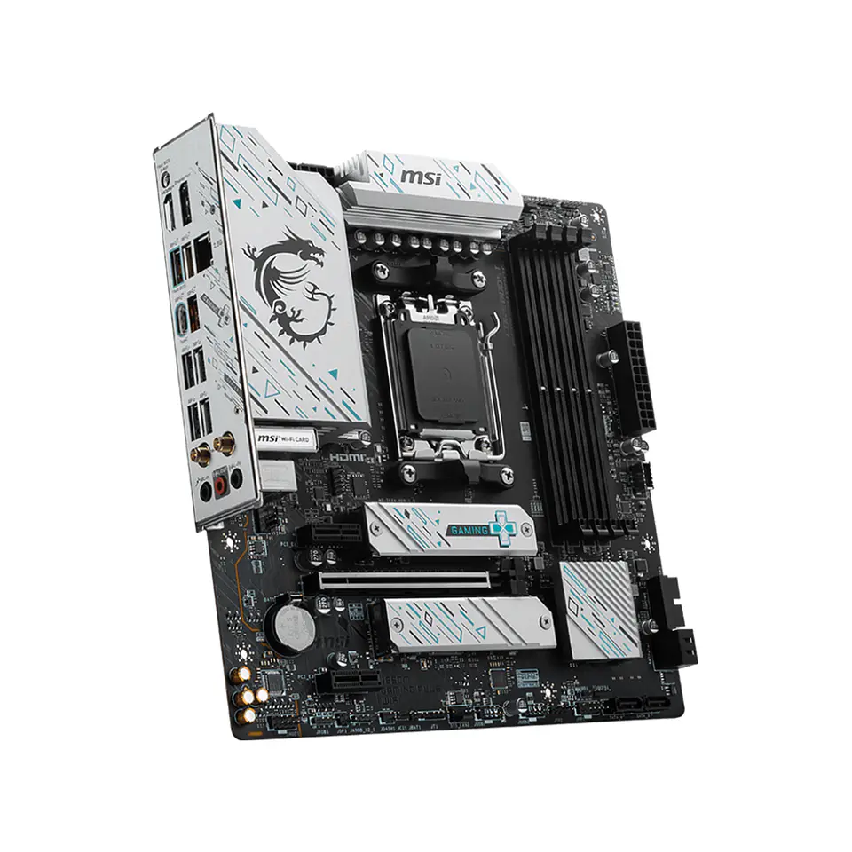 Placa Madre MSI B650M Gaming Plus Wifi 6E, AM5, 4xDDR5, mATX 2