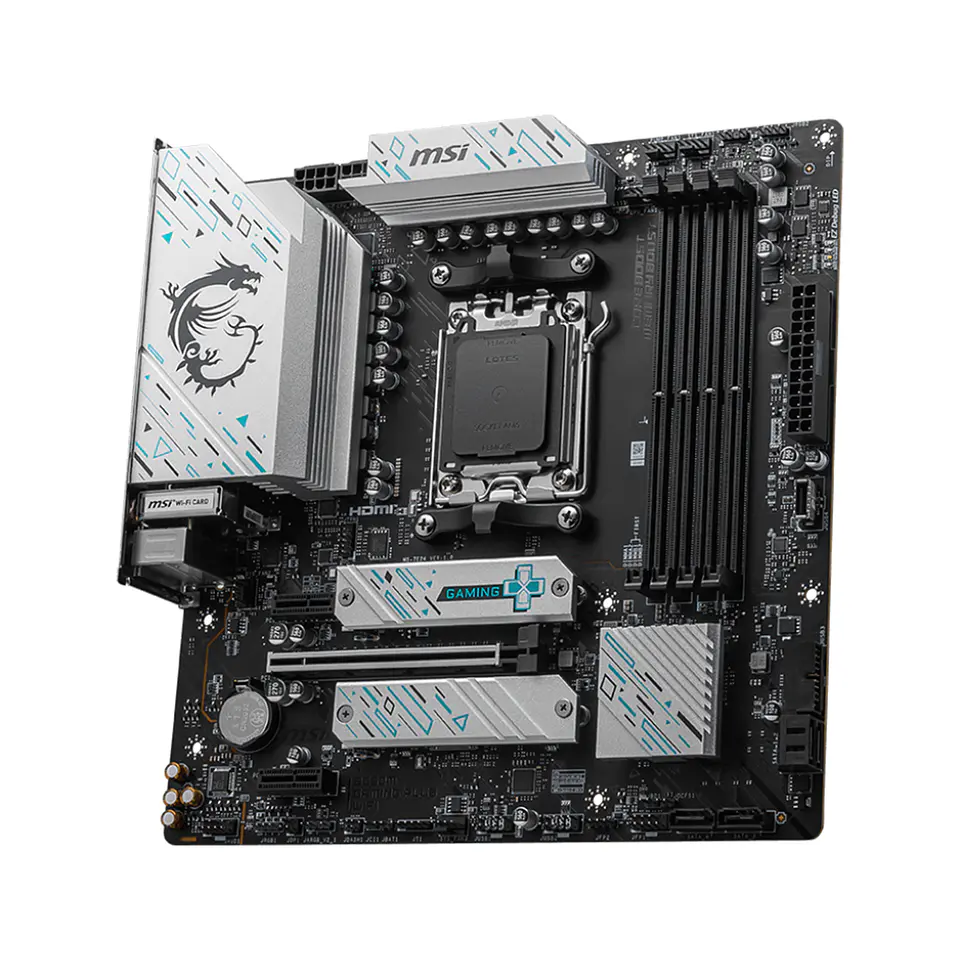 Placa Madre MSI B650M Gaming Plus Wifi 6E, AM5, 4xDDR5, mATX 3