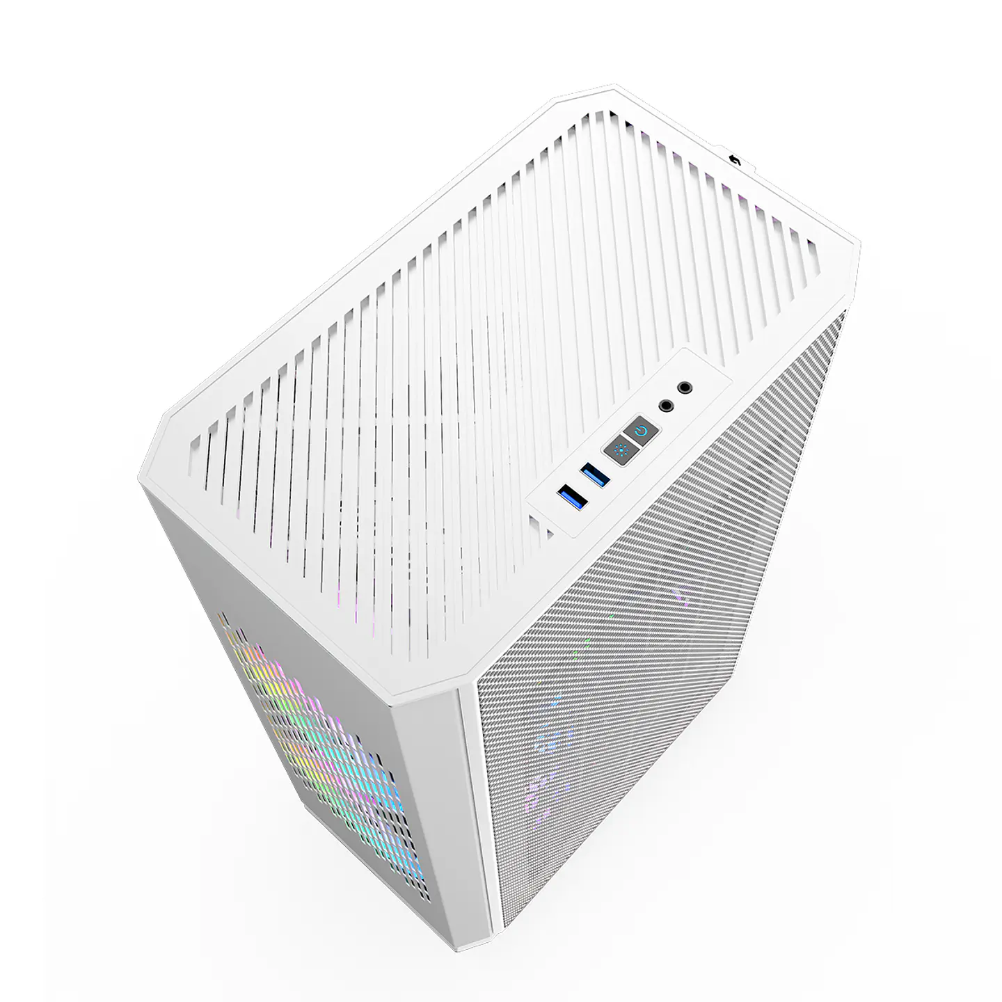 Gabinete Kronos Ophion Mini-ITX, 1 cooler, 3.0 USB - Blanco 5