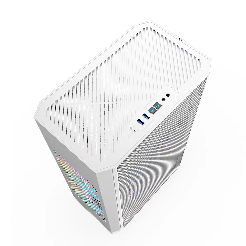Gabinete Kronos Ophion Mini-ITX, 1 cooler, 3.0 USB - Blanco 5