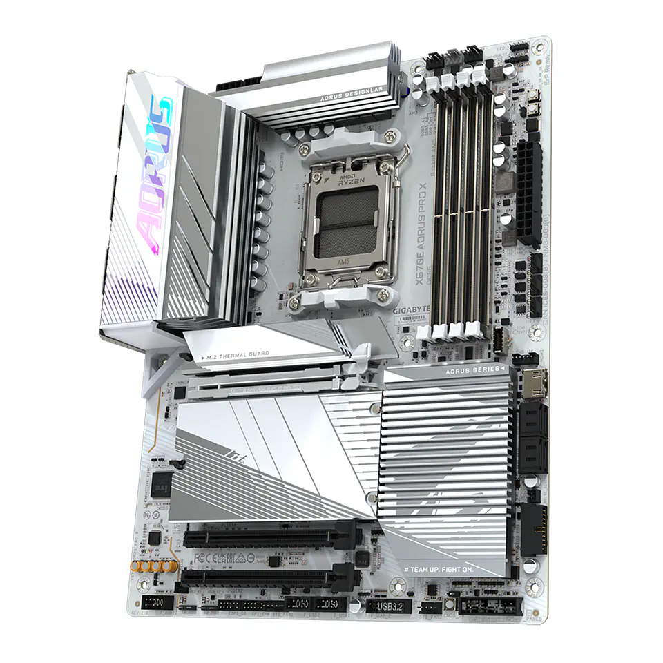 Placa Madre ATX X670E AORUS PRO X, Socket AM5, DDR5, WiFi 7 3