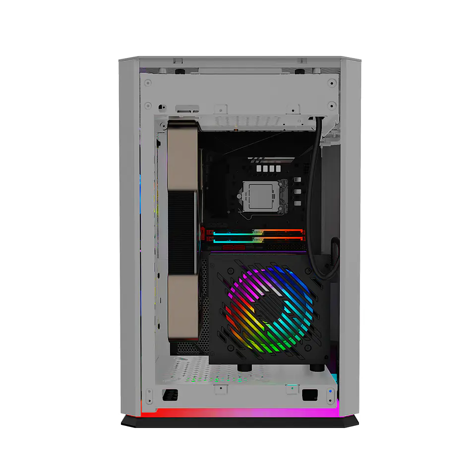 Gabinete Kronos Ophion Mini-ITX, 1 cooler, 3.0 USB - Gris 3