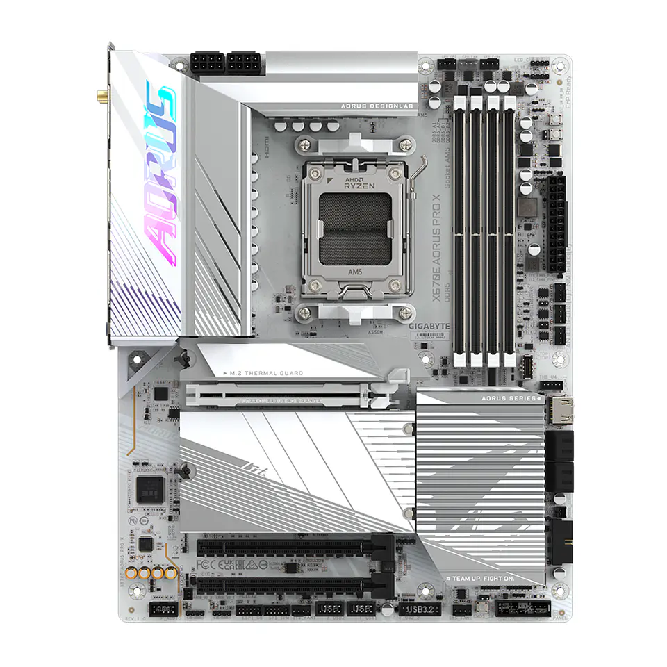 Placa Madre ATX X670E AORUS PRO X, Socket AM5, DDR5, WiFi 7 4