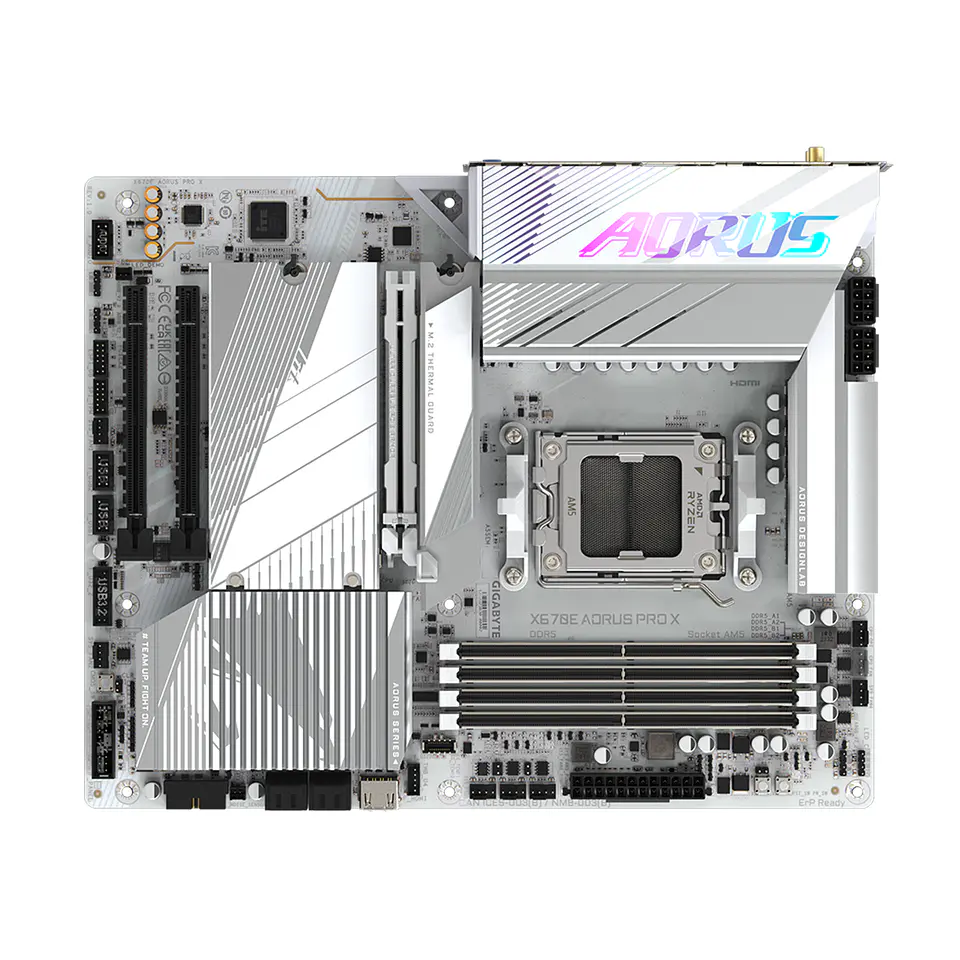 Placa Madre ATX X670E AORUS PRO X, Socket AM5, DDR5, WiFi 7 5