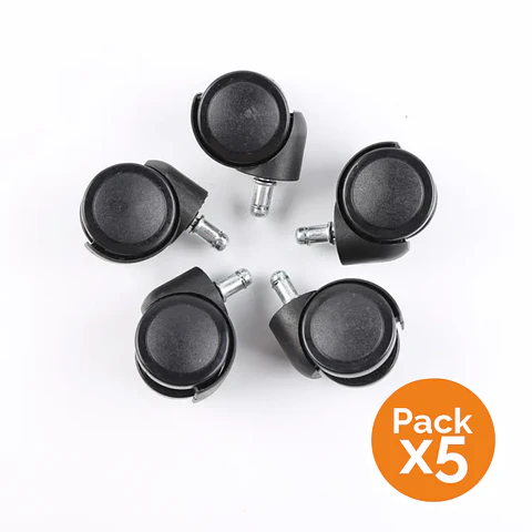 Ruedas Para Silla Escritorio Tipo Roller Set 5 Universales