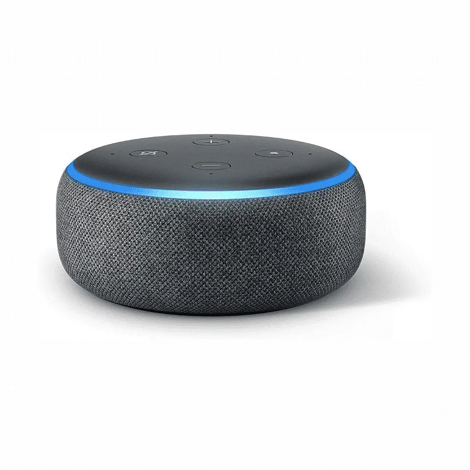 Parlante Inteligente Echo Dot 3 Charcoal Asistente de Voz - Gris Oscuro 1