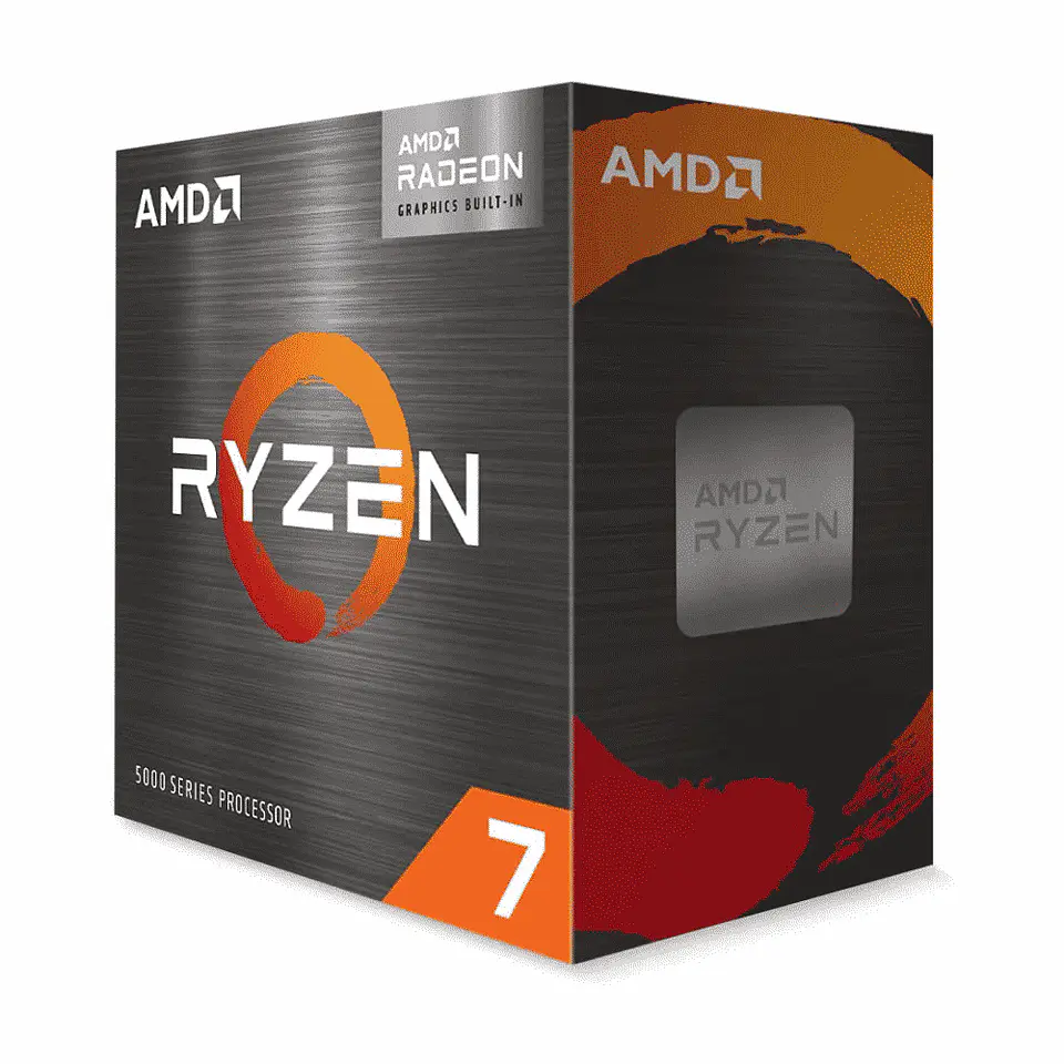 Procesador AMD Ryzen 7 5700G, 8-Core, 3,8Ghz (Max boost 4.6Ghz), Radeon Graphics 1