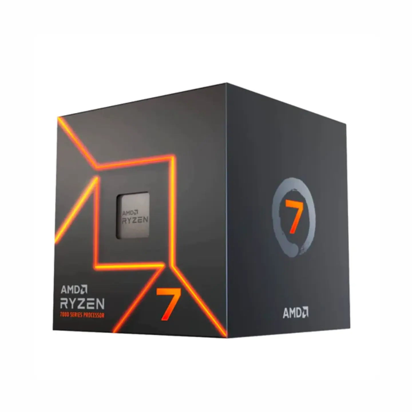 Procesador AMD Ryzen 7 7700, 3.8 GHz (hasta 5.3 GHz), AM5 + Cooler Wraith Prism 1