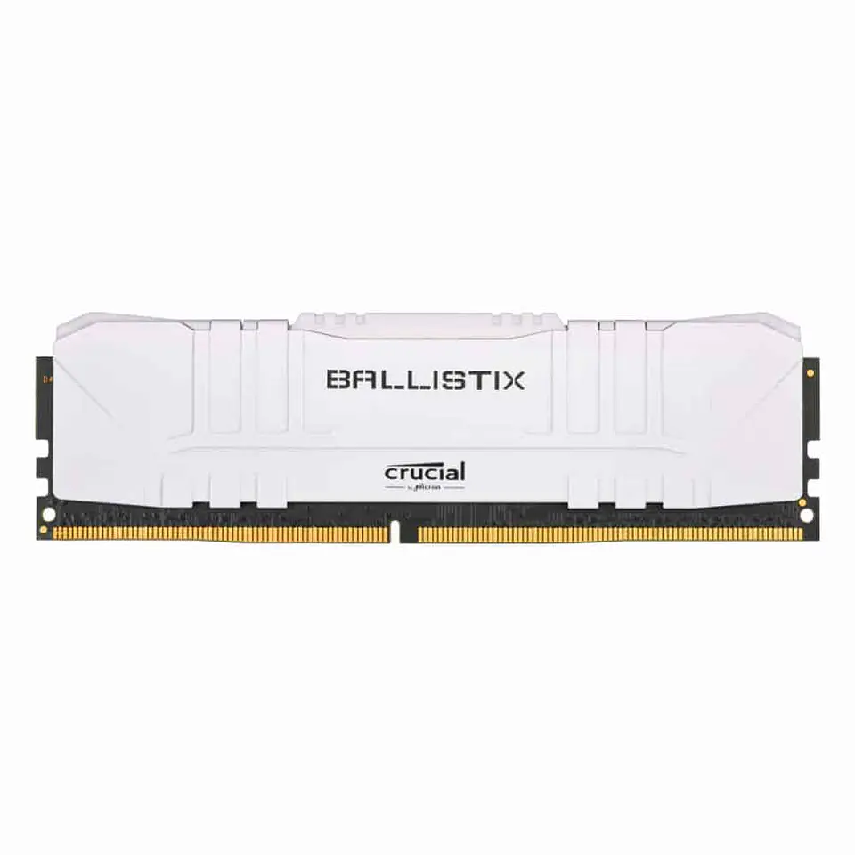 Memoria Ram Crucial Ballistix 8GB DDR4-3200 (BL8G32C16U4W) - blanco 1