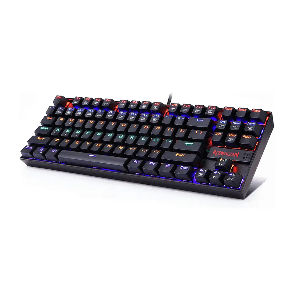 Teclado Mecánico Redragon Kumara K552 RGB, Switch Blue, Dust-Proof 2