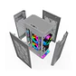 Gabinete Kronos Ophion Mini-ITX, 1 cooler, 3.0 USB - Gris - Miniatura 6