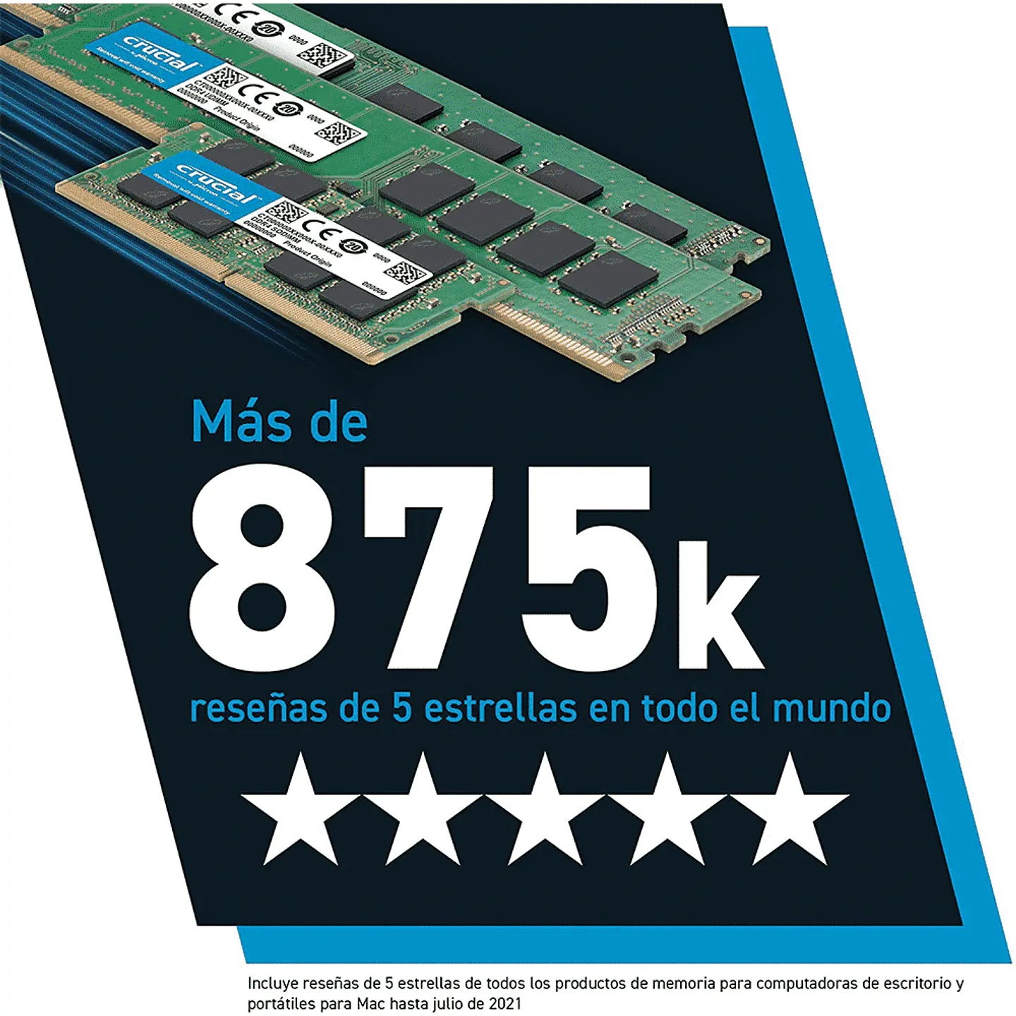 Memoria Ram Crucial 8GB (DDR4, 2666, CL19, SODIMM) - Notebook 5