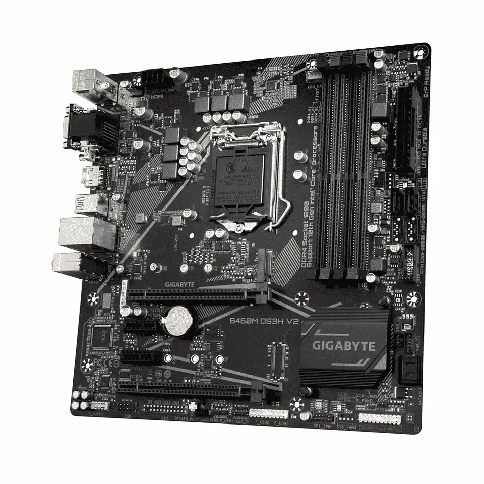 Placa Madre Gigabyte B460M DS3H V2 (LGA1200, M.2, DDR4, MicroATX) 4