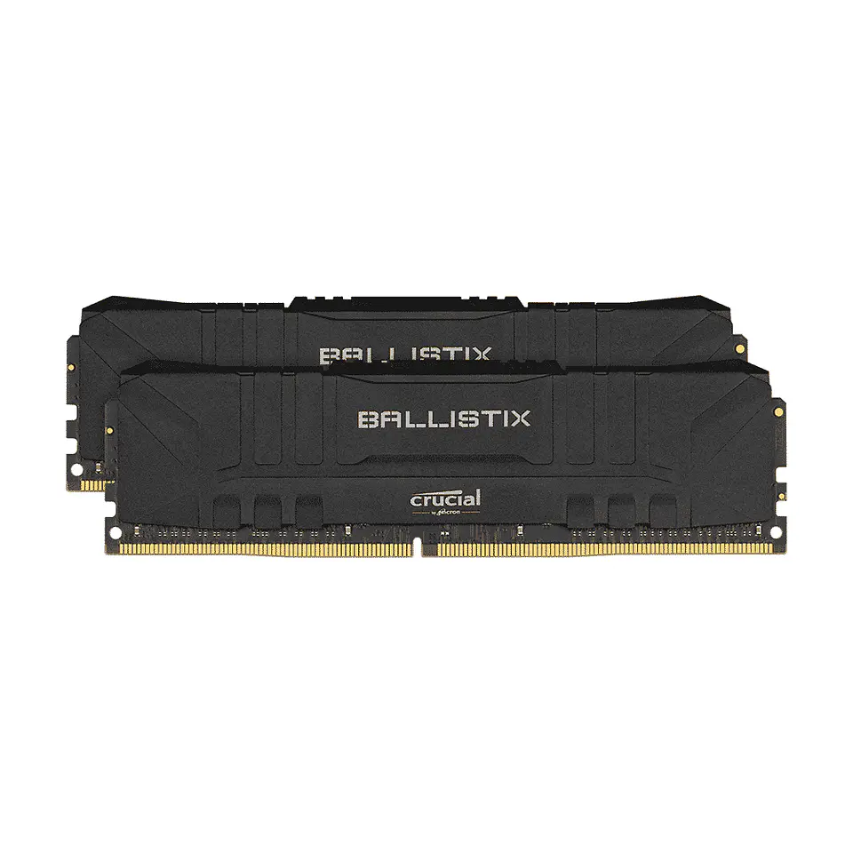 Kit Memoria Ram Crucial Ballistix 16GB (2x 8GB, DDR4, 3200MHz) - Negro 1